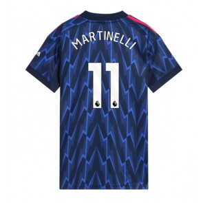Arsenal Gabriel Martinelli #11 Udebanetrøje Dame 2025-26 Kortærmet